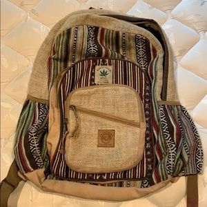 Hippie bookbag